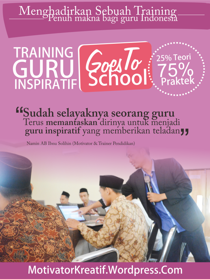 Poster Training Guru Inspiratif 2015